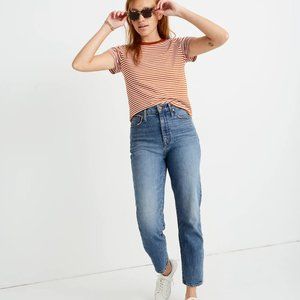 Madewell Classic Straight Jean • Peralta Wash (27)